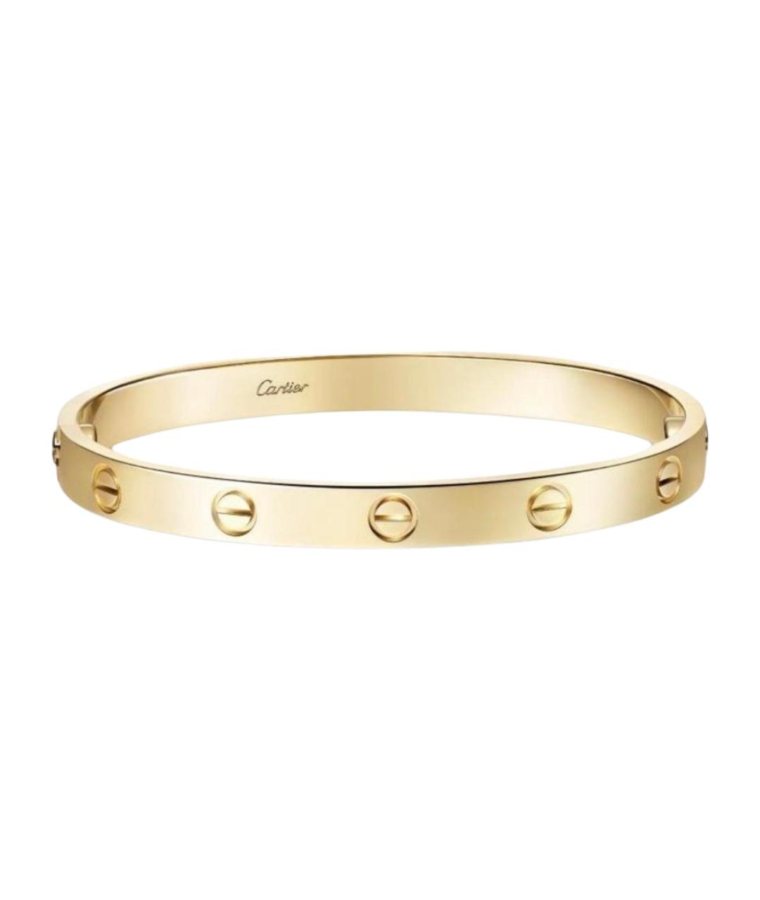 CARTIER Золотой браслет из желтого золота, фото 1