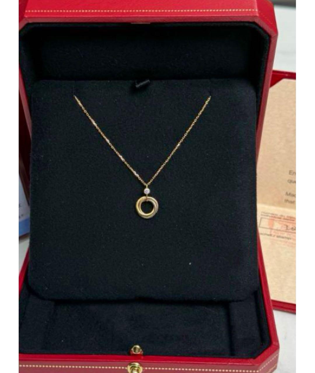 CARTIER Золотое колье из розового золота, фото 3