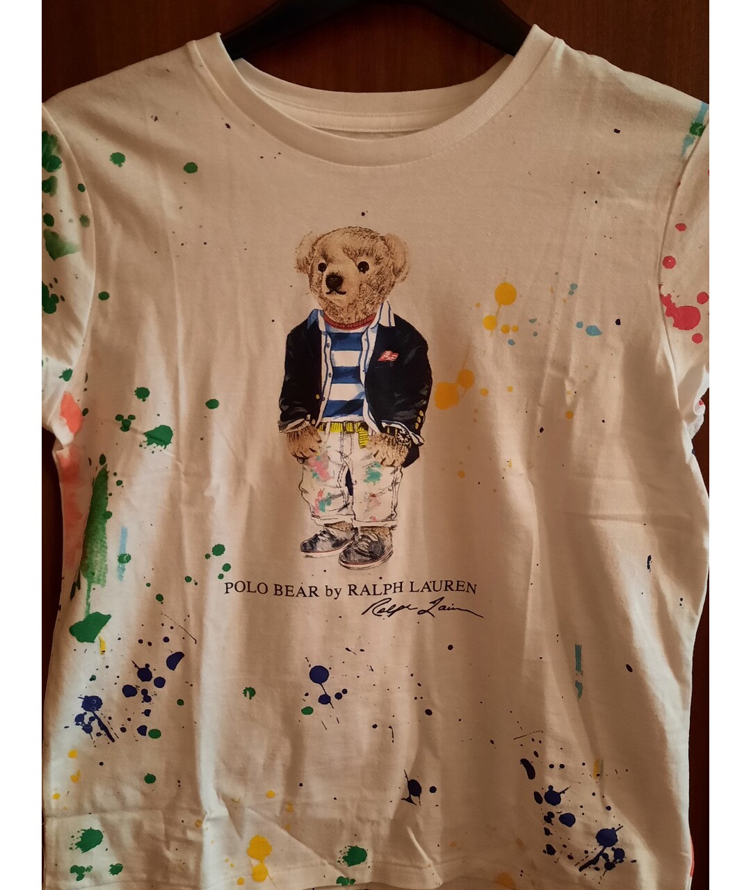 POLO RALPH LAUREN Мульти хлопковый детская футболка / топ, фото 5