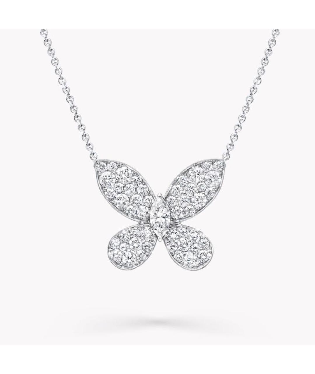 GRAFF Серебряное колье из белого золота, фото 4