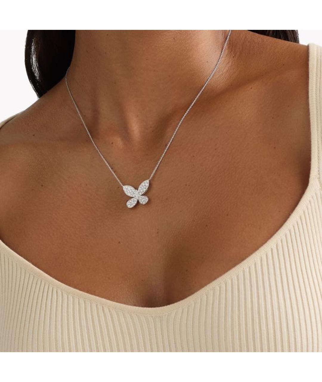 GRAFF Серебряное колье из белого золота, фото 2