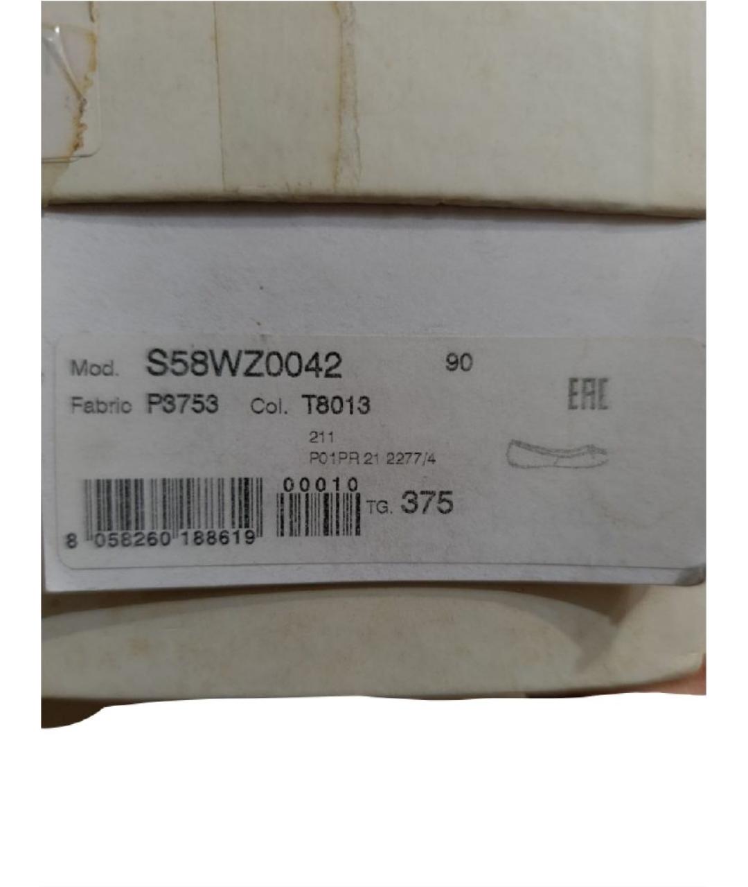 MAISON MARGIELA Черные кожаные балетки, фото 7