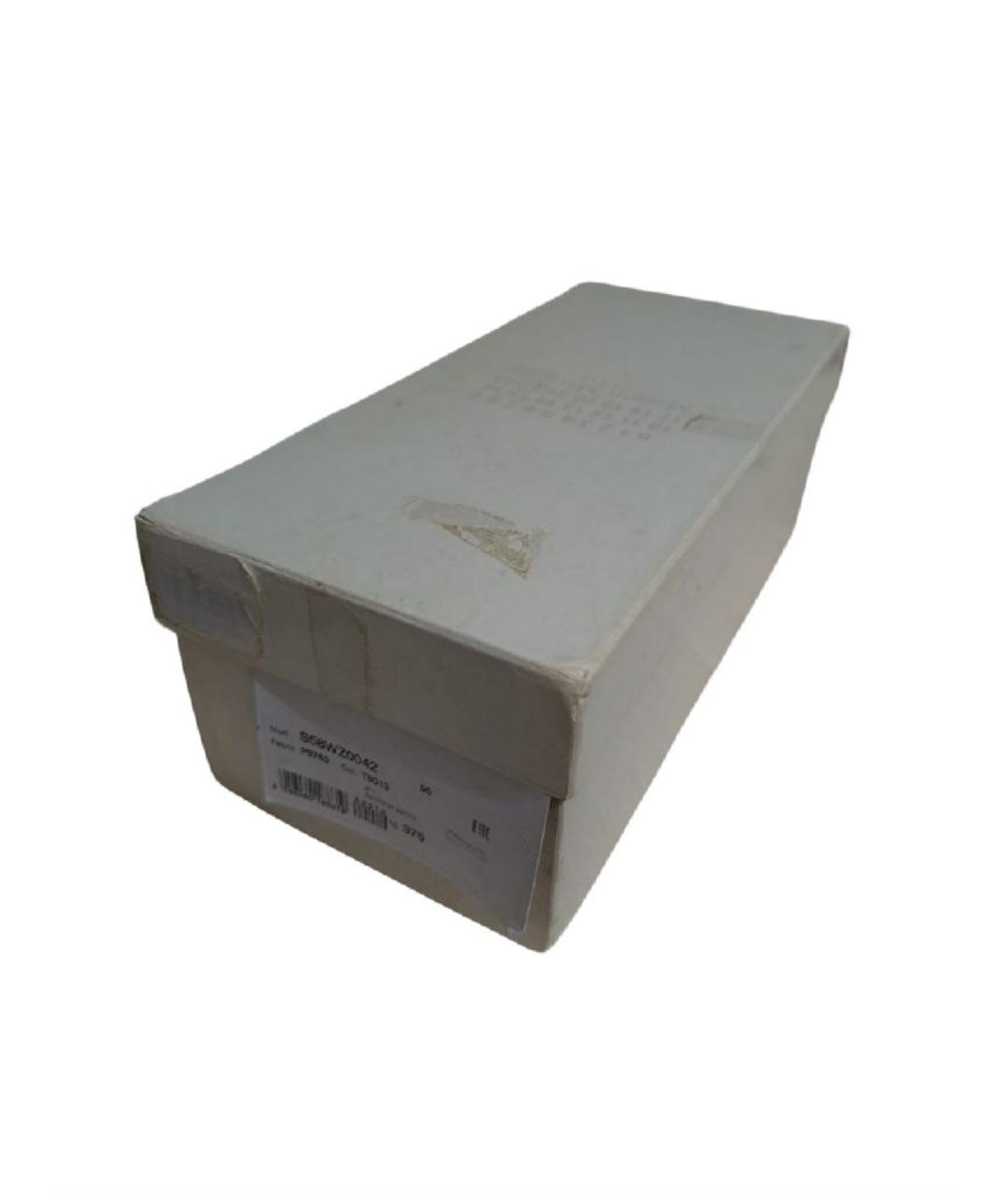 MAISON MARGIELA Черные кожаные балетки, фото 8