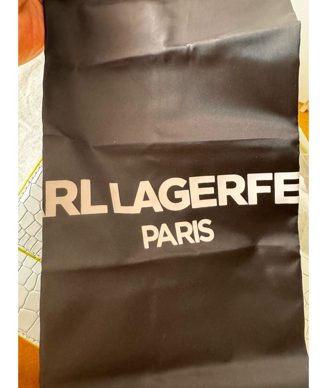 KARL LAGERFELD Белая сумка через плечо, фото 7