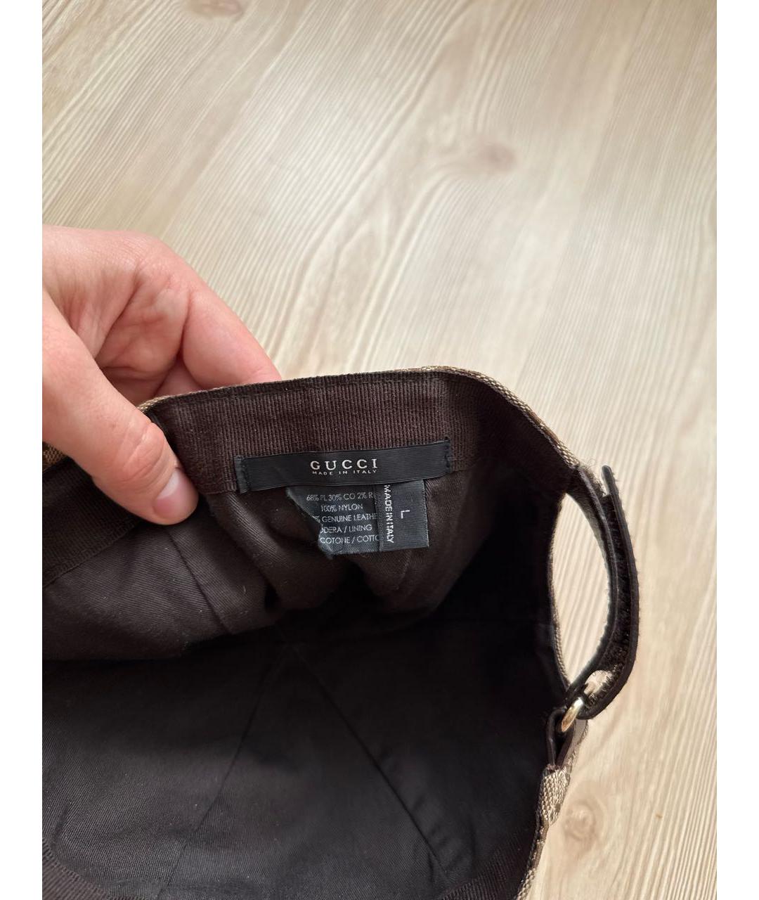 GUCCI Бежевая кепка/бейсболка, фото 8