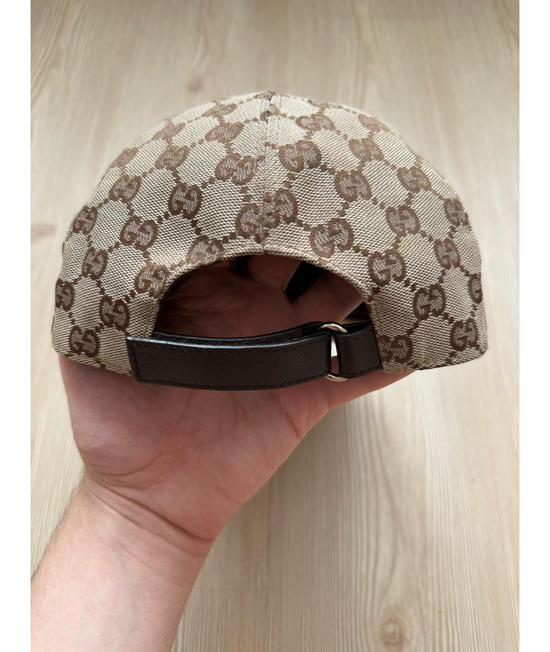 GUCCI Бежевая кепка/бейсболка, фото 4