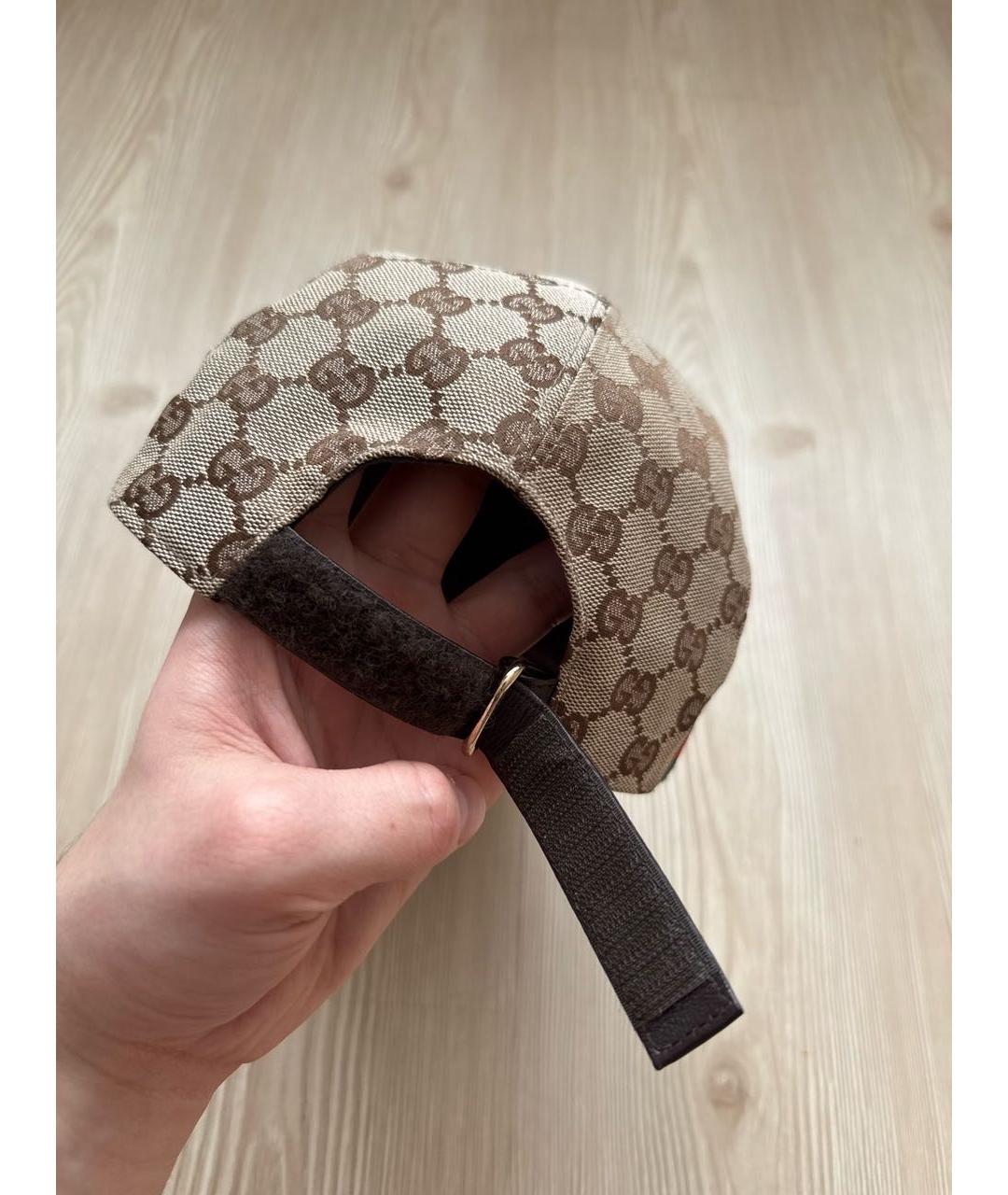 GUCCI Бежевая кепка/бейсболка, фото 5