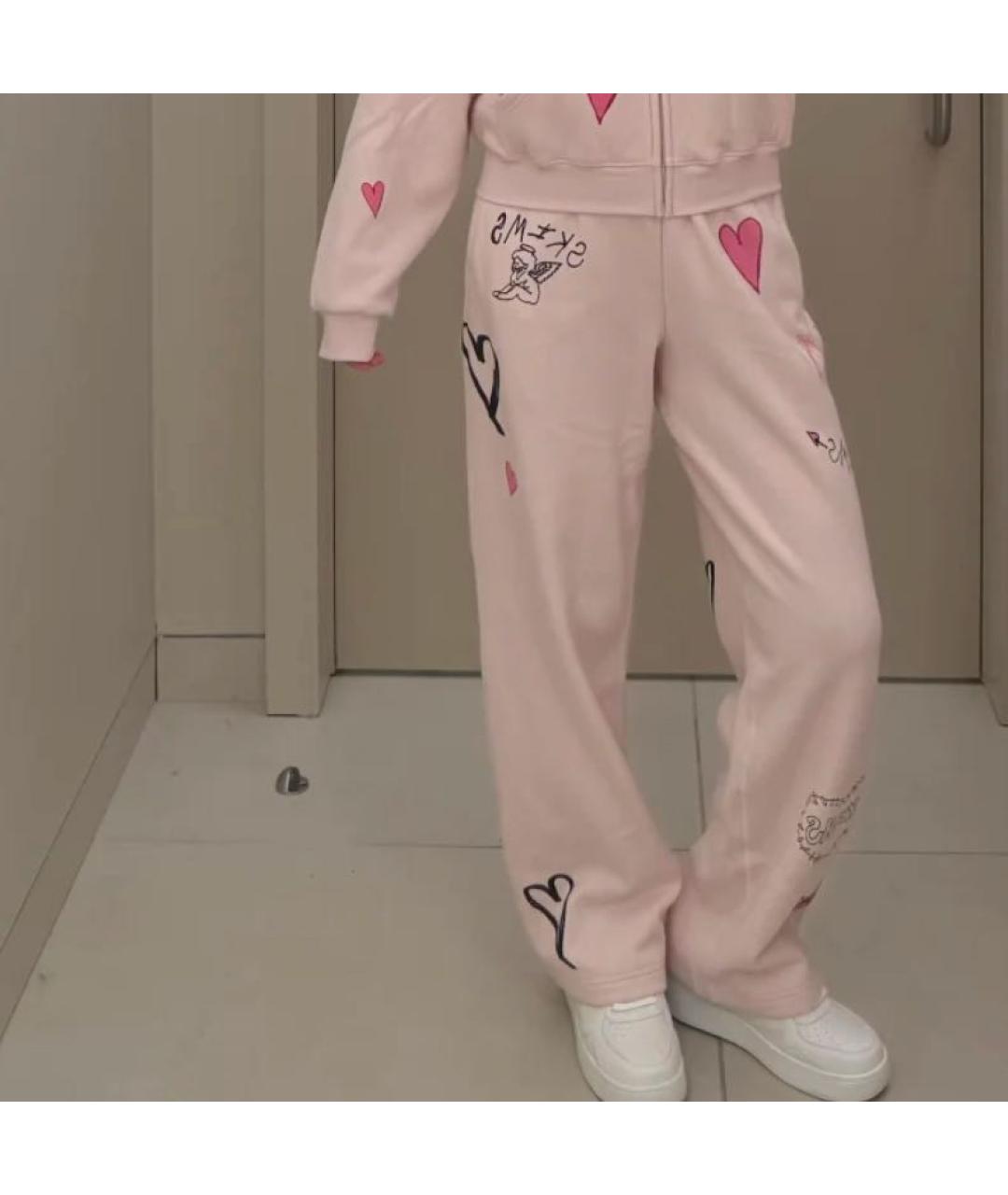 SKIMS Розовые спортивные брюки и шорты, фото 8