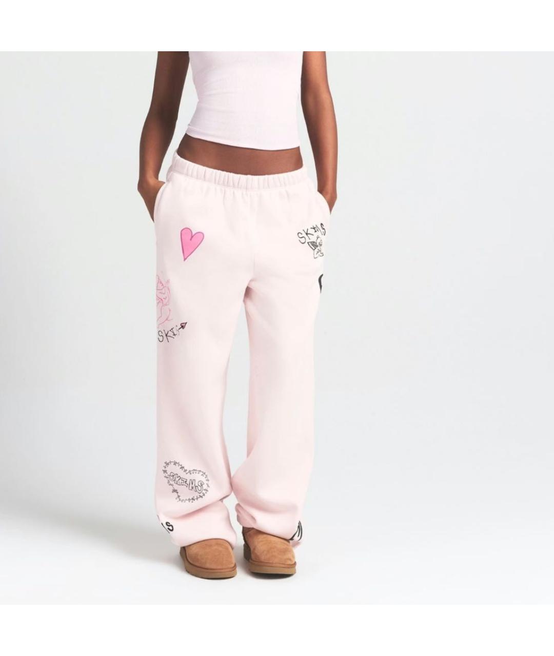 SKIMS Розовые спортивные брюки и шорты, фото 4