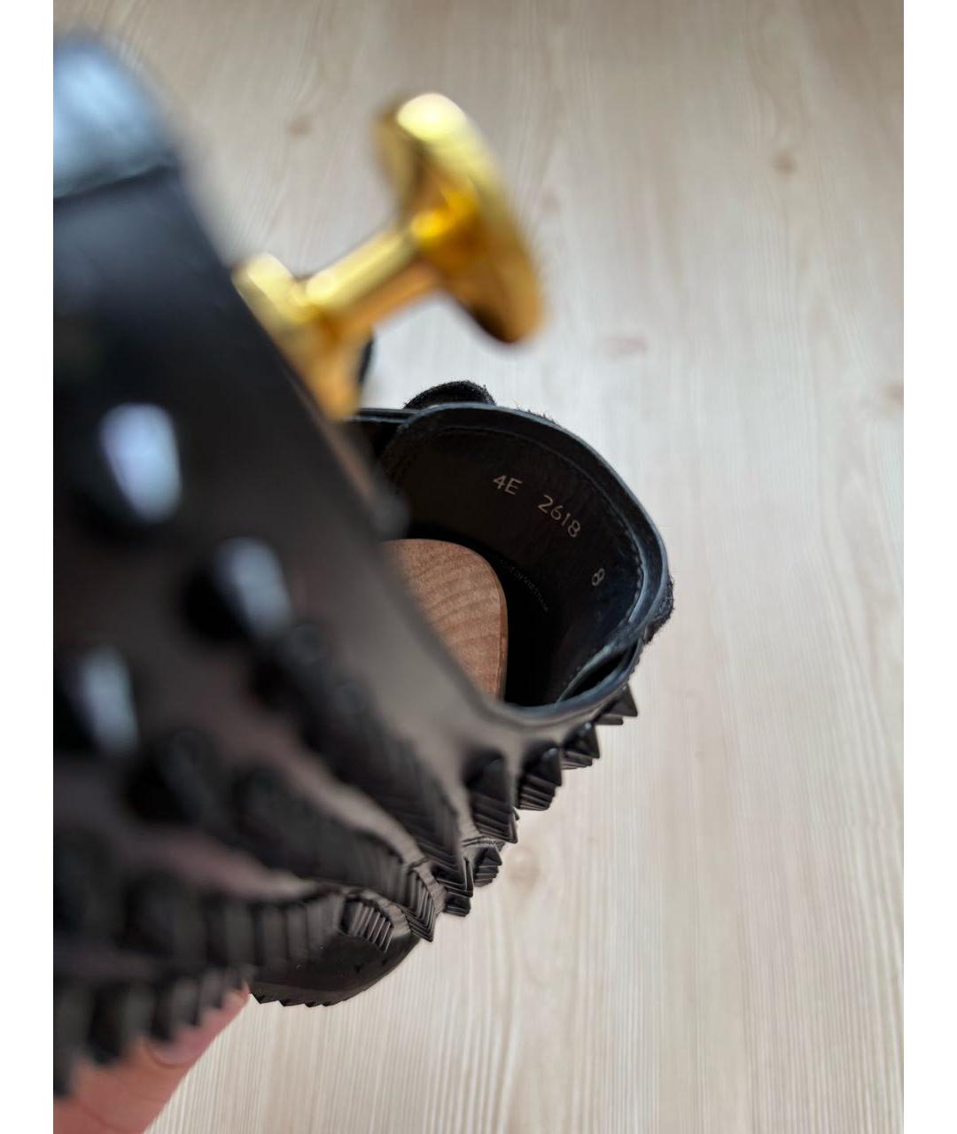 PRADA Черные кожаные лоферы, фото 7