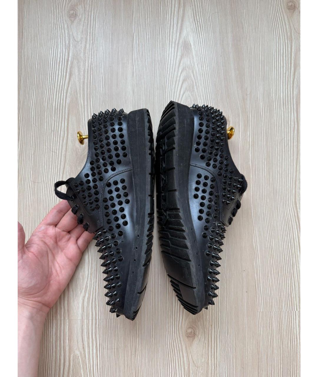 PRADA Черные кожаные лоферы, фото 4