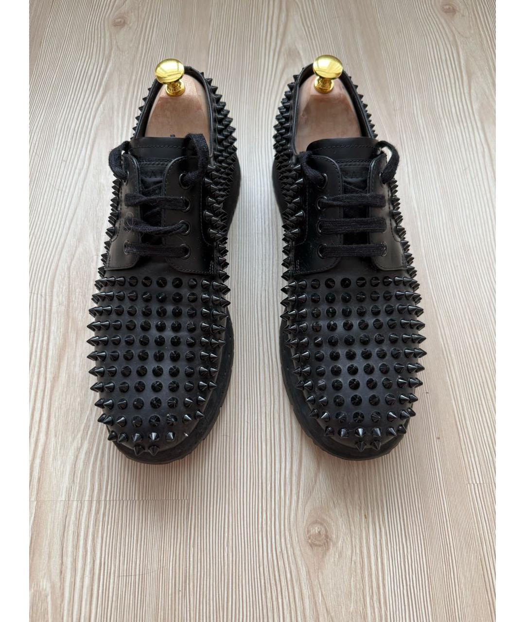 PRADA Черные кожаные лоферы, фото 3