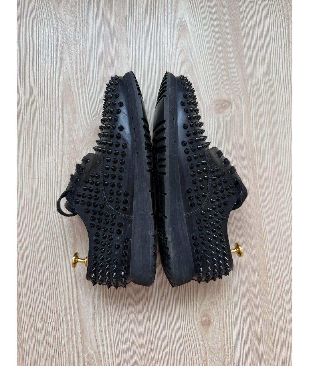 PRADA Черные кожаные лоферы, фото 9