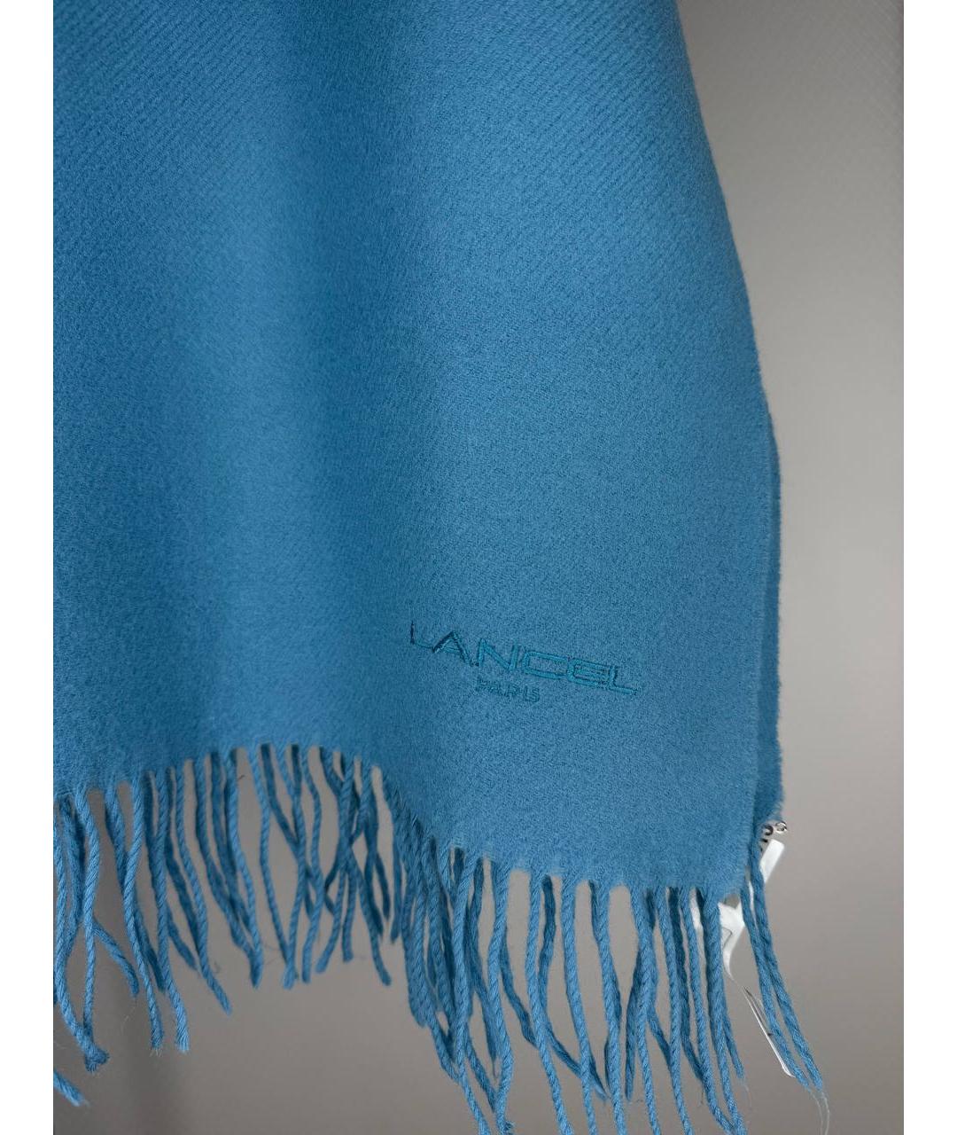 LANCEL Мульти шерстяной шарф, фото 7