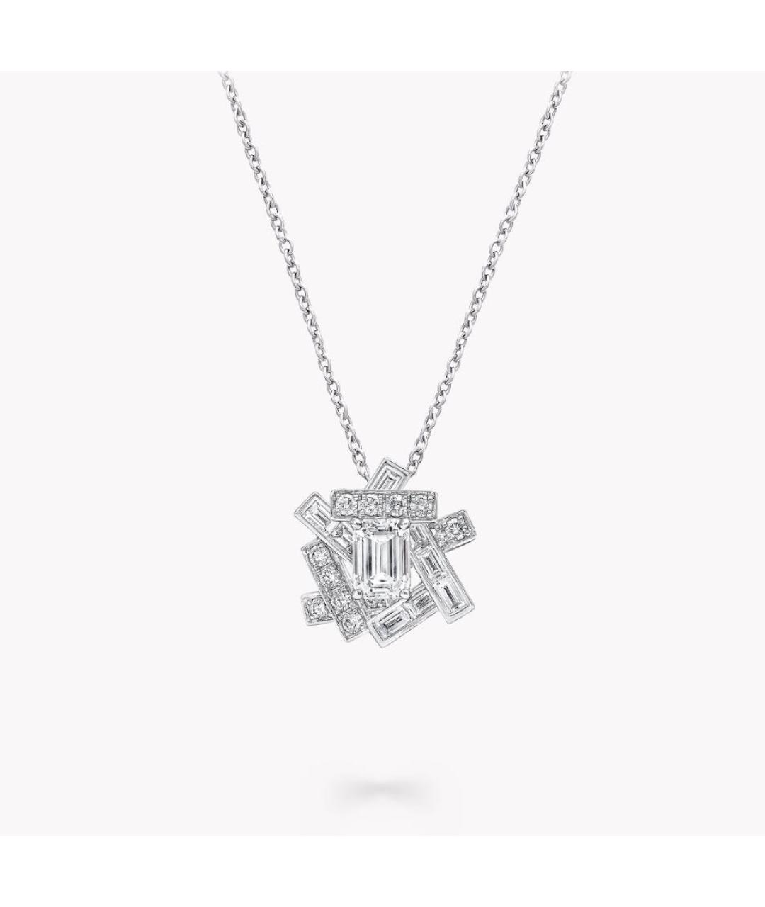 GRAFF Серебряная платиновая подвеска, фото 3