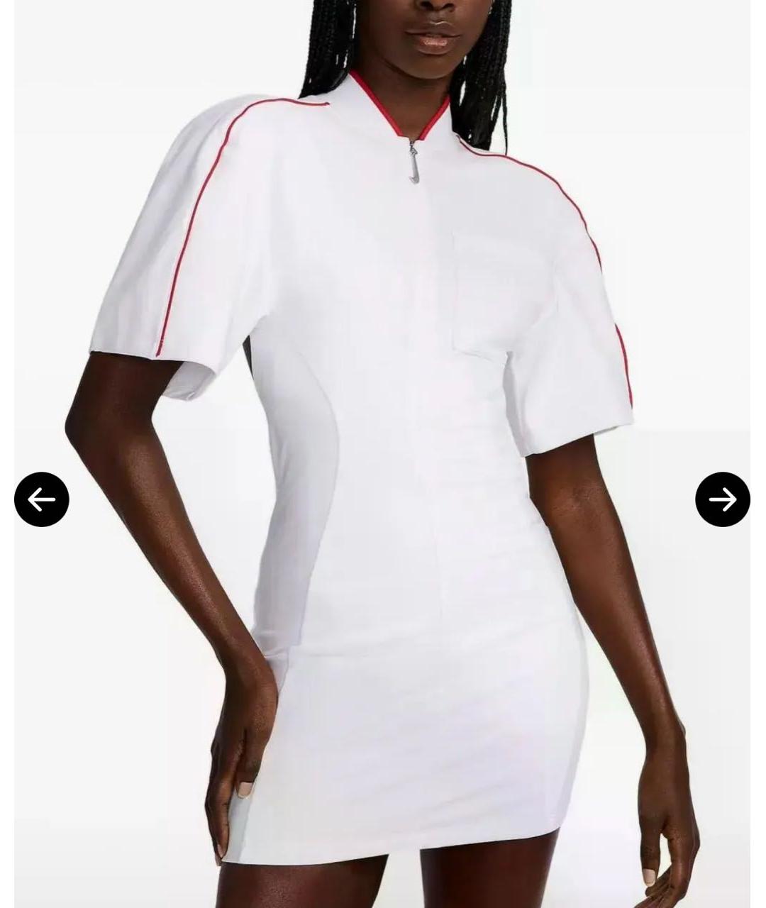 JACQUEMUS Белое повседневное платье, фото 2