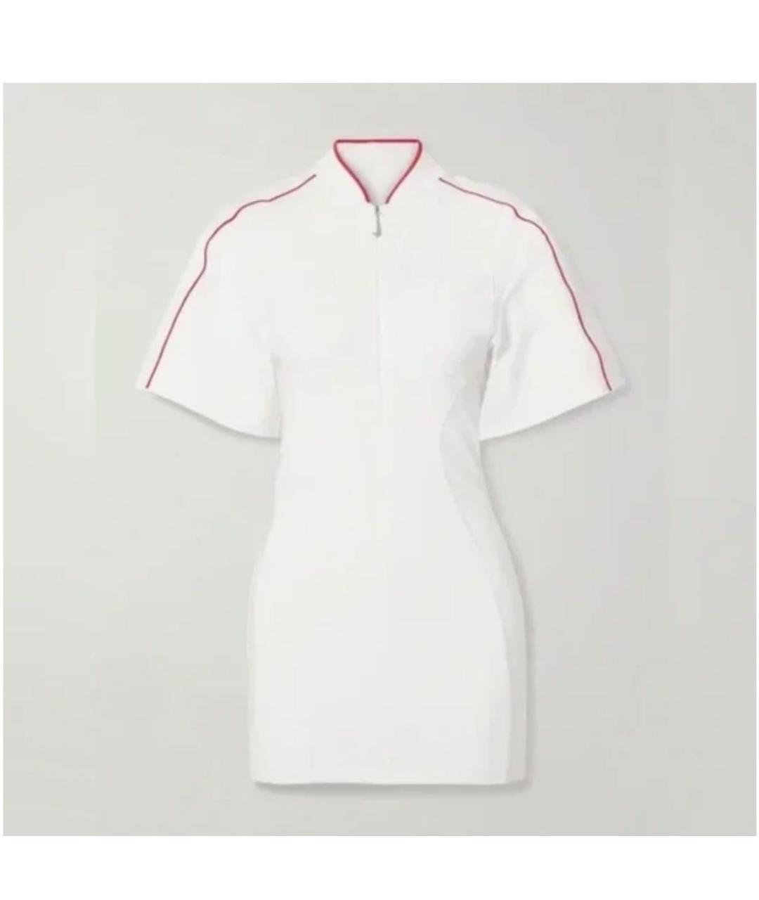 JACQUEMUS Белое повседневное платье, фото 6