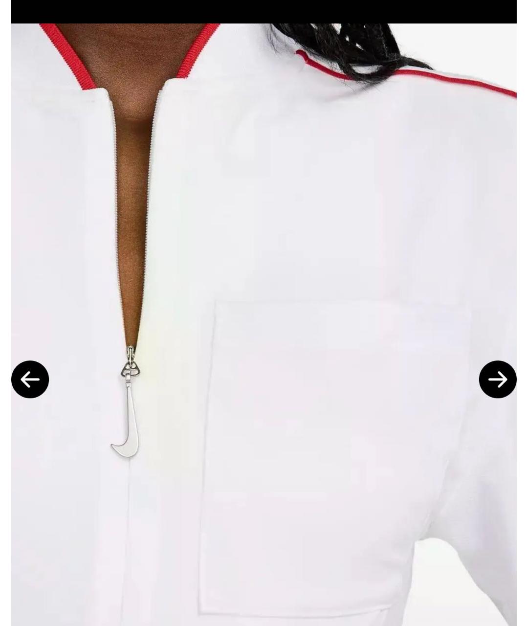 JACQUEMUS Белое повседневное платье, фото 5