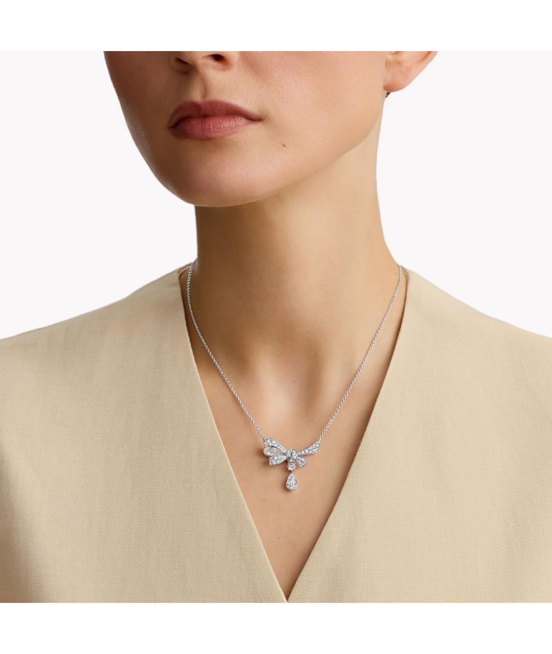 GRAFF Серебряное колье из белого золота, фото 2