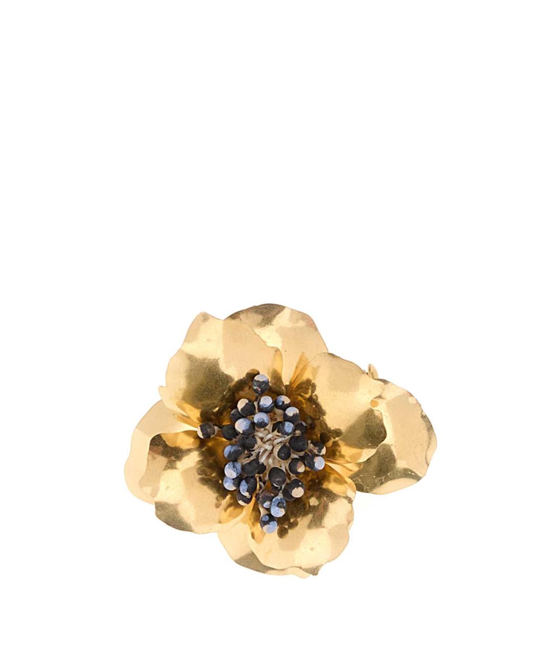 VALENTINO Золотая металлическая булавка / брошь, фото 1