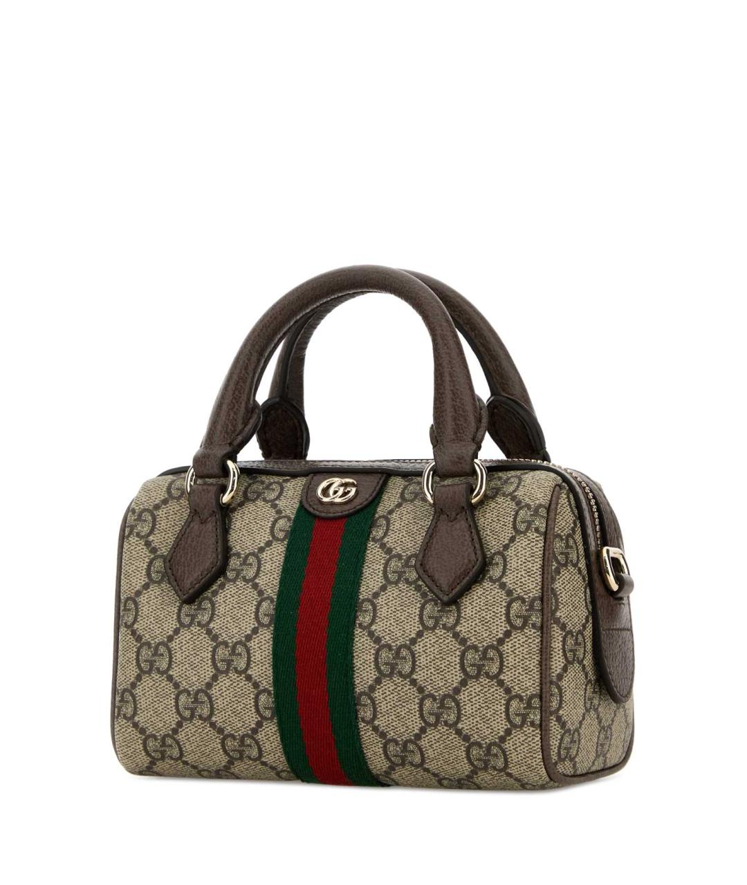 GUCCI Бежевая сумка с короткими ручками, фото 2