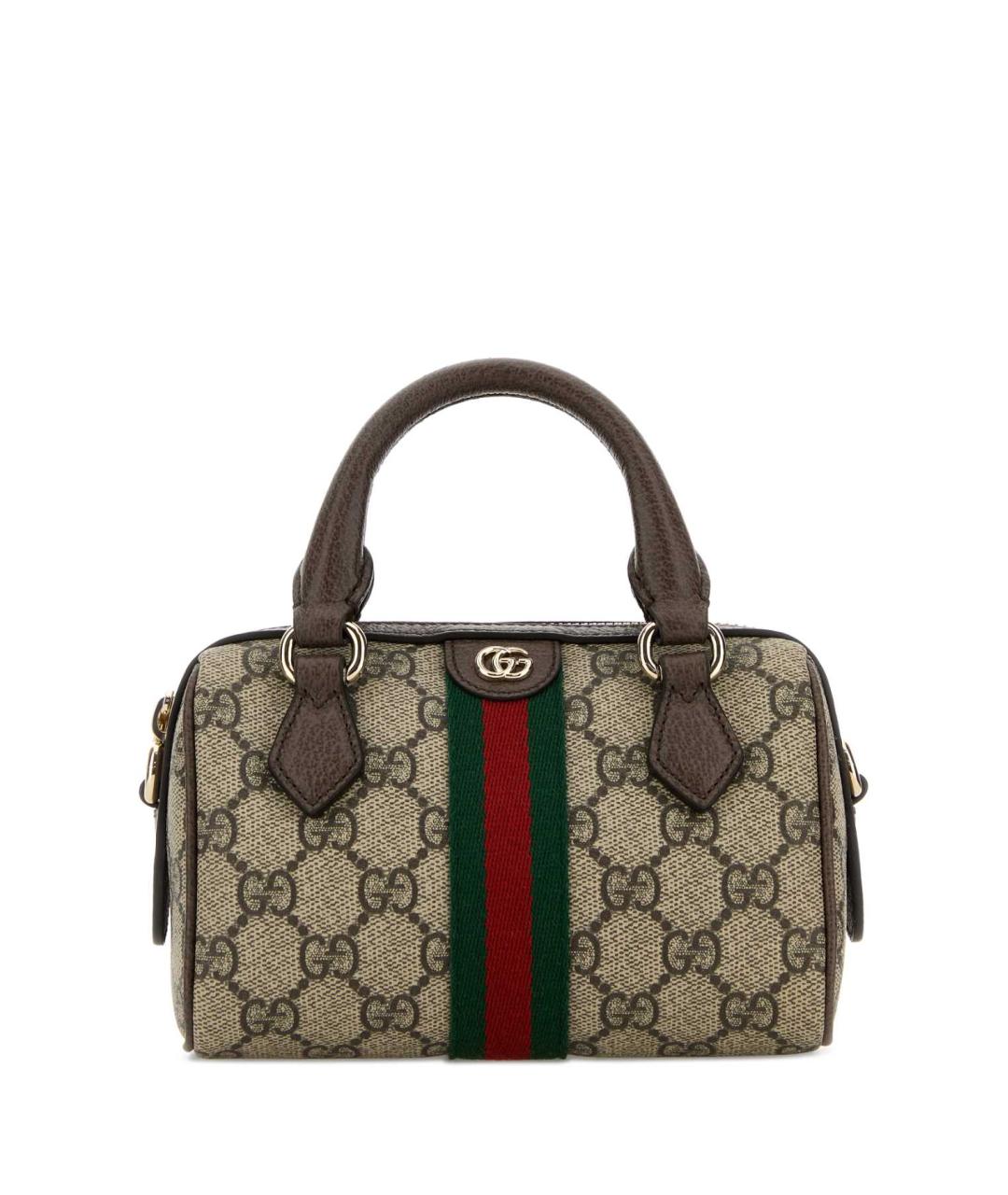 GUCCI Бежевая сумка с короткими ручками, фото 1