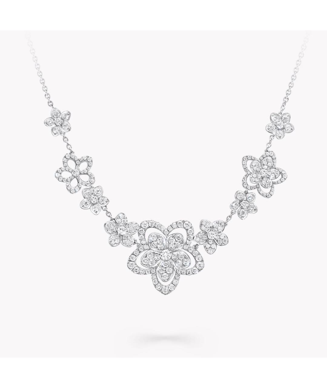 GRAFF Серебряное платиновое колье, фото 4