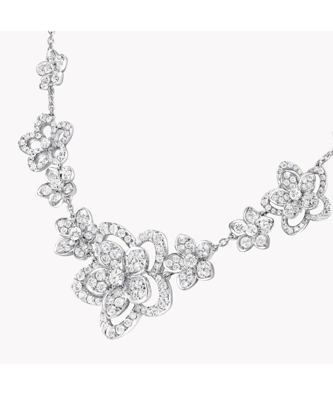 GRAFF Серебряное платиновое колье, фото 3