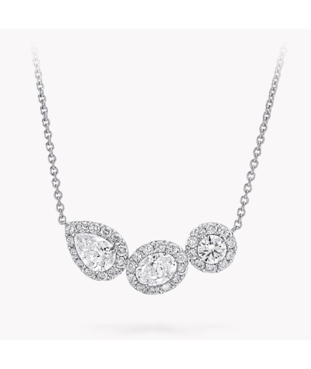 GRAFF Серебряное платиновое колье, фото 4