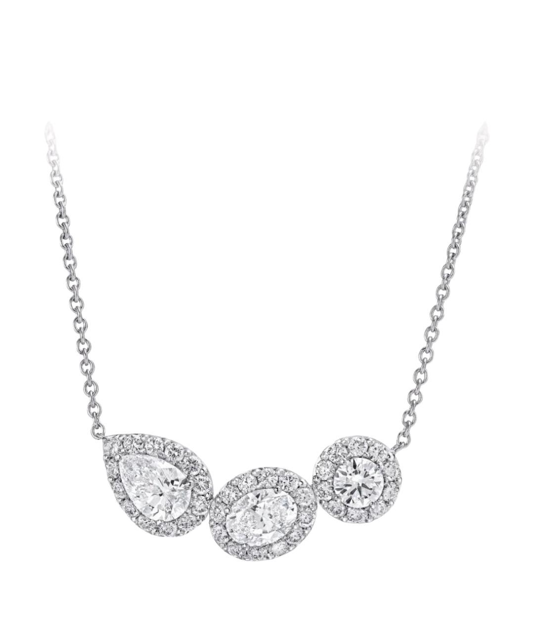 GRAFF Серебряное платиновое колье, фото 1