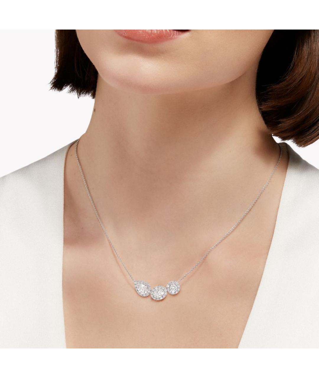 GRAFF Серебряное платиновое колье, фото 2