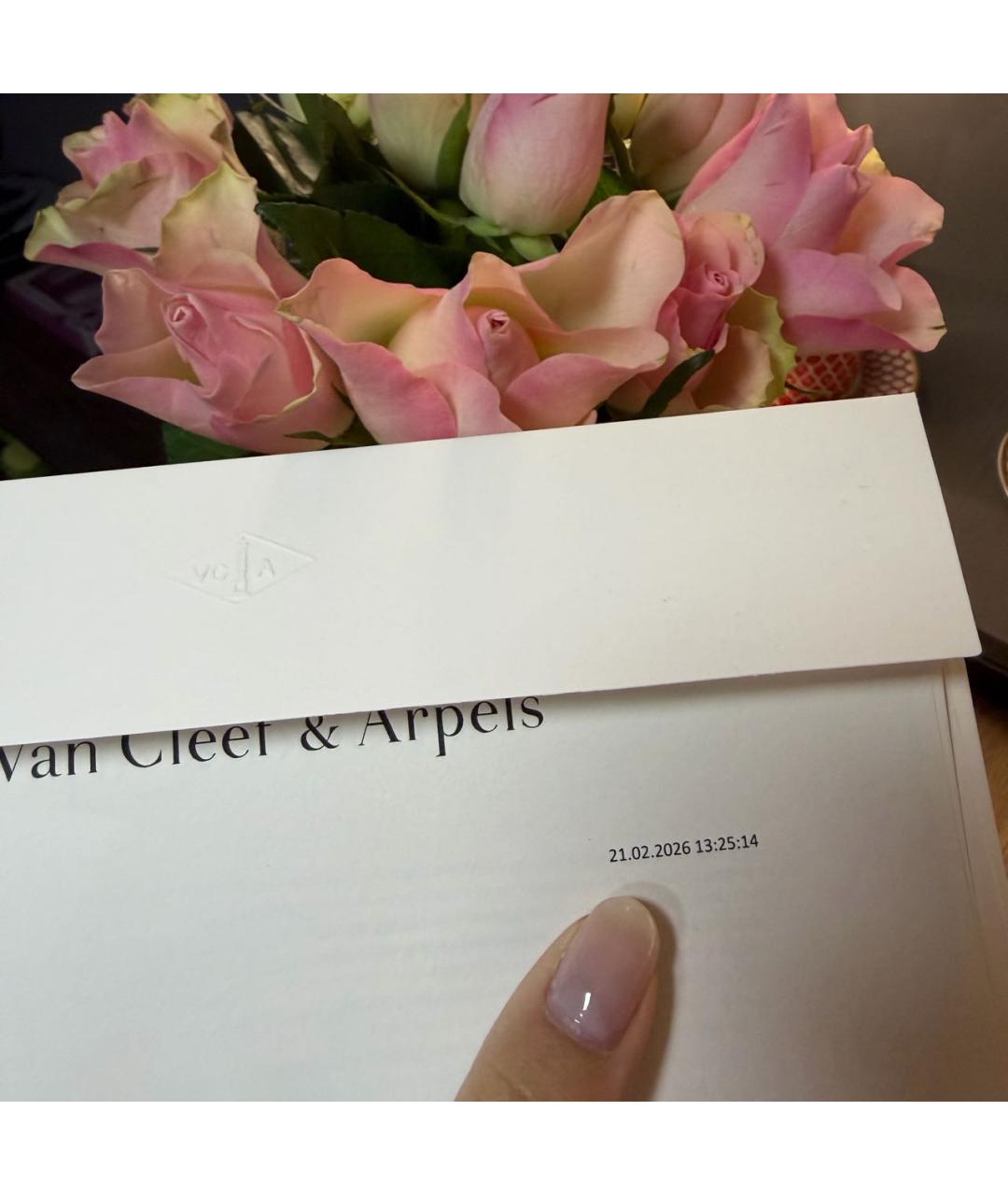 VAN CLEEF & ARPELS Золотые серьги из желтого золота, фото 4