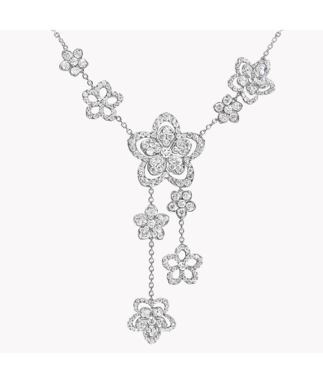 GRAFF Серебряное колье из белого золота, фото 4