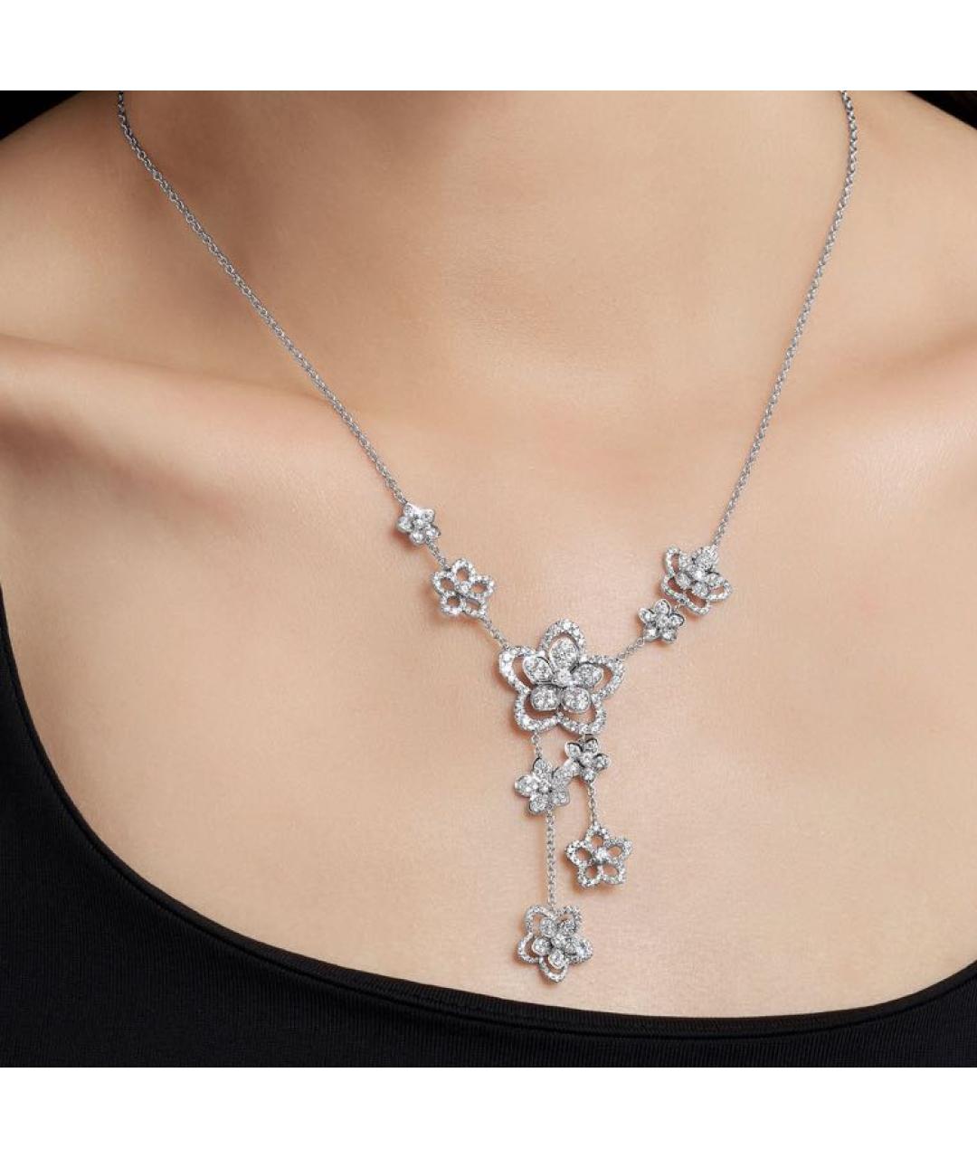 GRAFF Серебряное колье из белого золота, фото 2