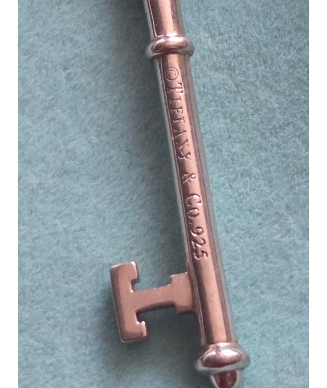 TIFFANY&CO Голубой серебряный кулон, фото 3