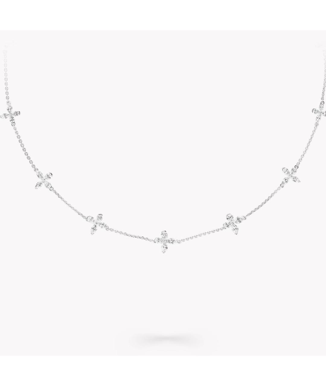 GRAFF Серебряное колье из белого золота, фото 4
