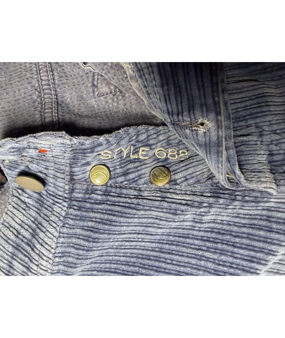 JACOB COHEN Синие прямые джинсы, фото 5