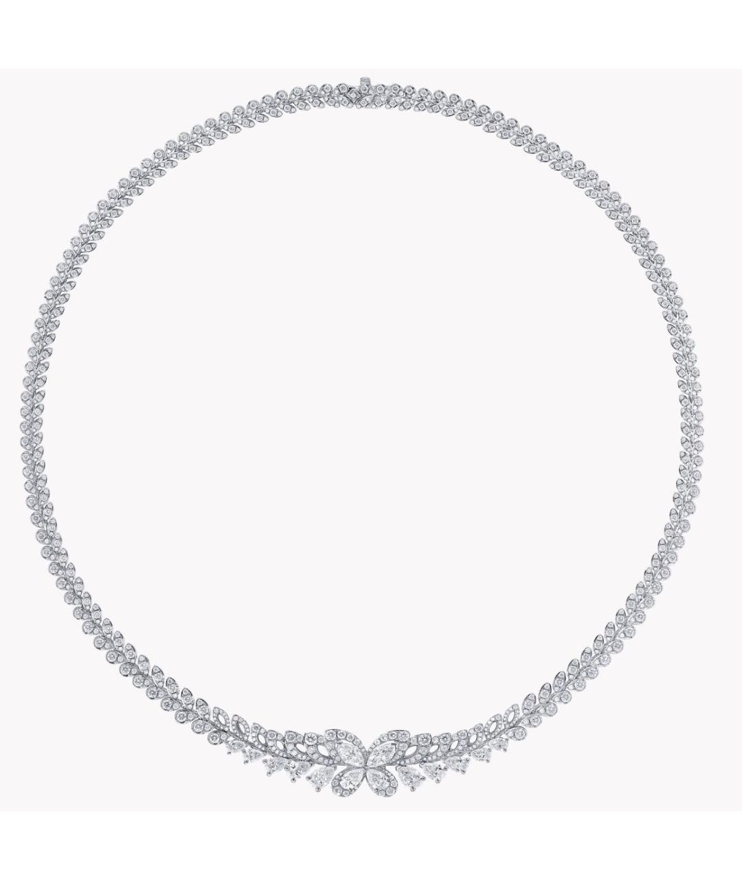 GRAFF Серебряное колье из белого золота, фото 4