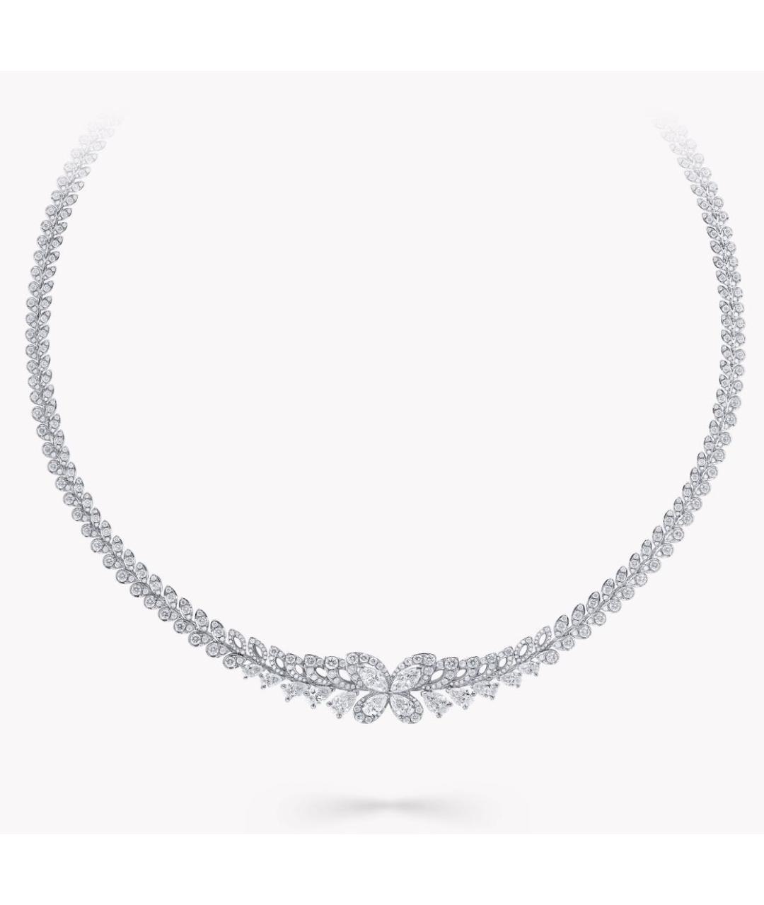 GRAFF Серебряное колье из белого золота, фото 5