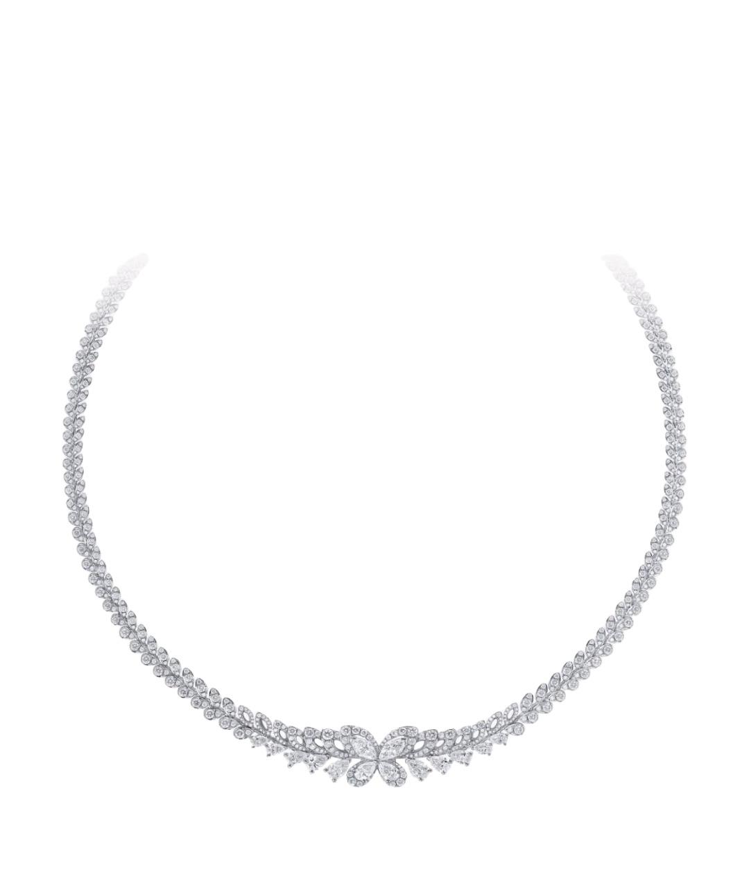 GRAFF Серебряное колье из белого золота, фото 1