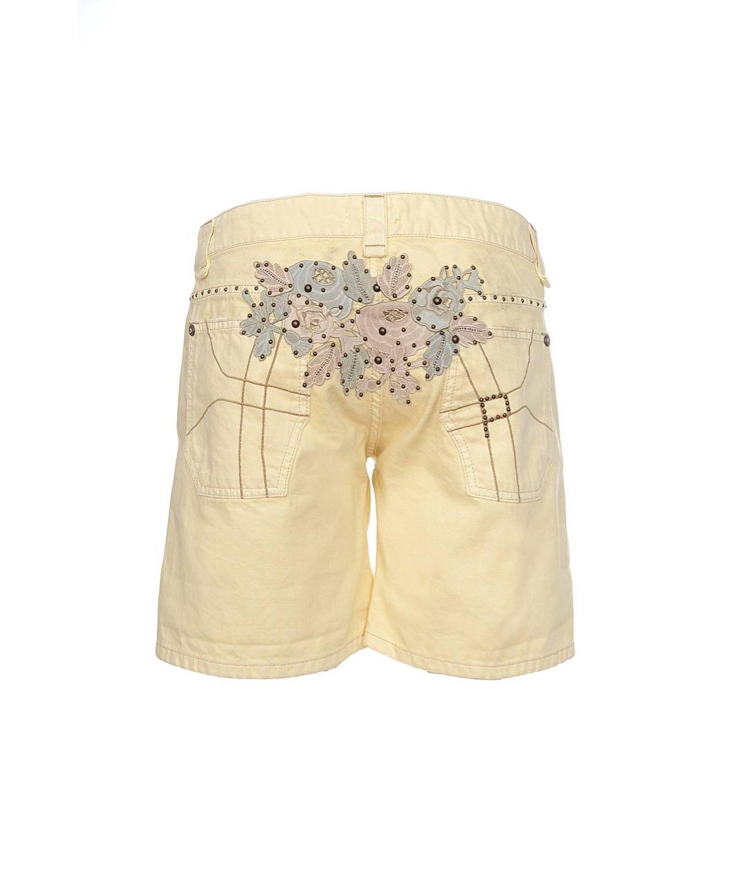 PINKO Бежевые хлопковые шорты, фото 2