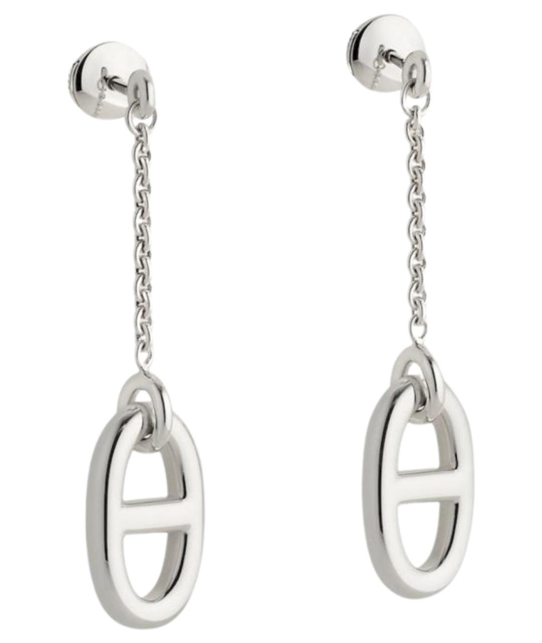 HERMES Серебряные серебряные серьги, фото 1