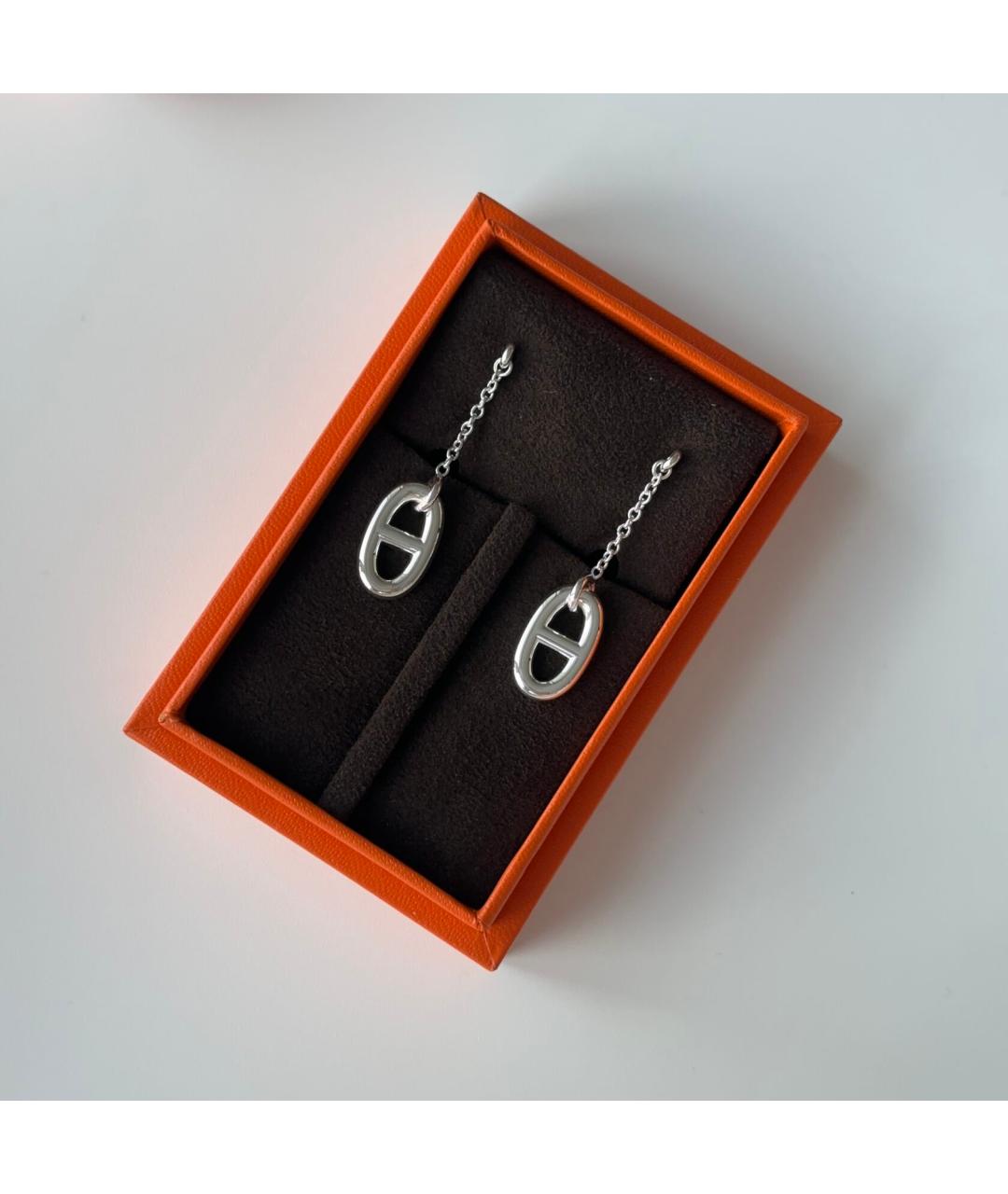 HERMES Серебряные серебряные серьги, фото 4