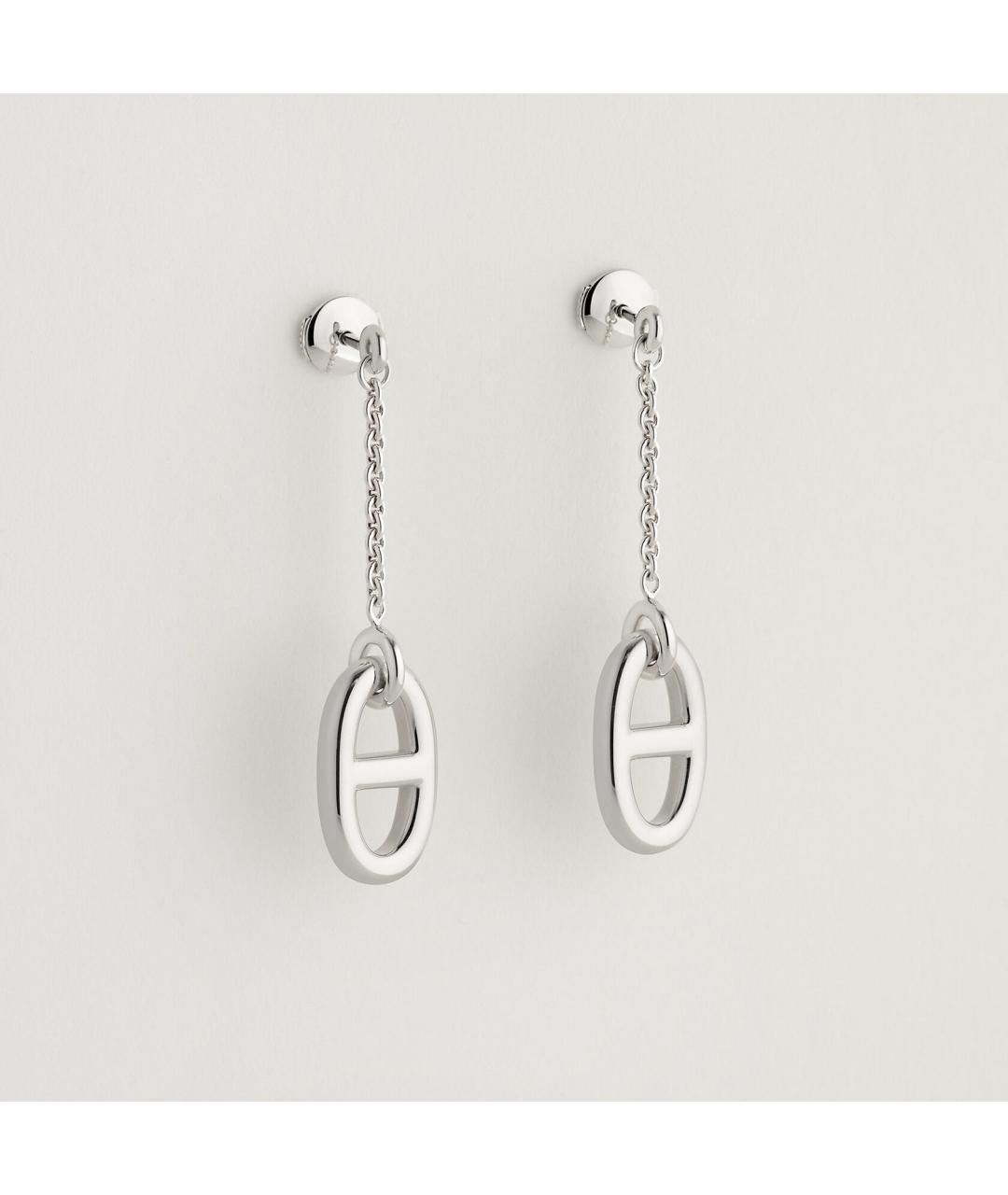 HERMES Серебряные серебряные серьги, фото 2