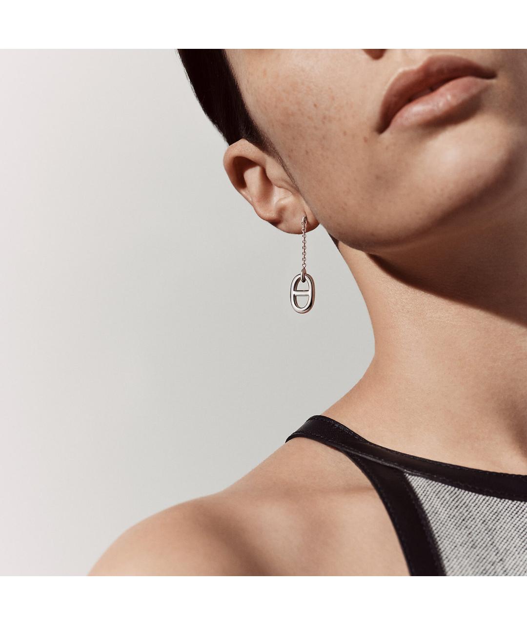 HERMES Серебряные серебряные серьги, фото 6