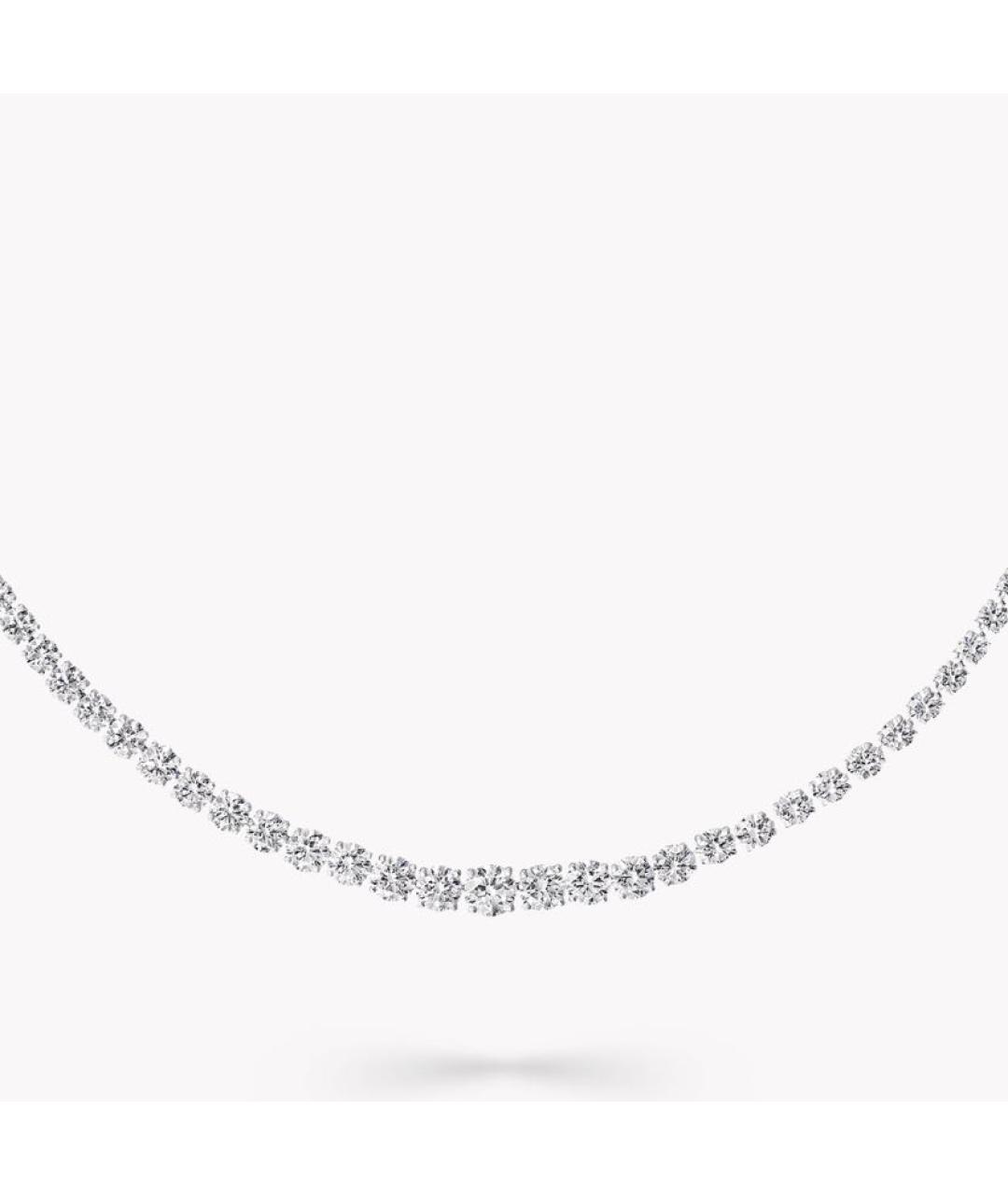 GRAFF Серебряное платиновое колье, фото 4