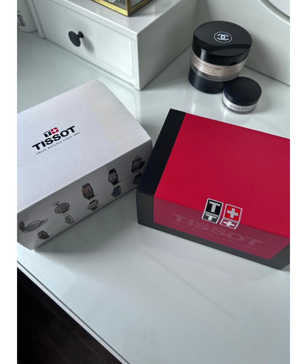 TISSOT Серебряные часы, фото 4