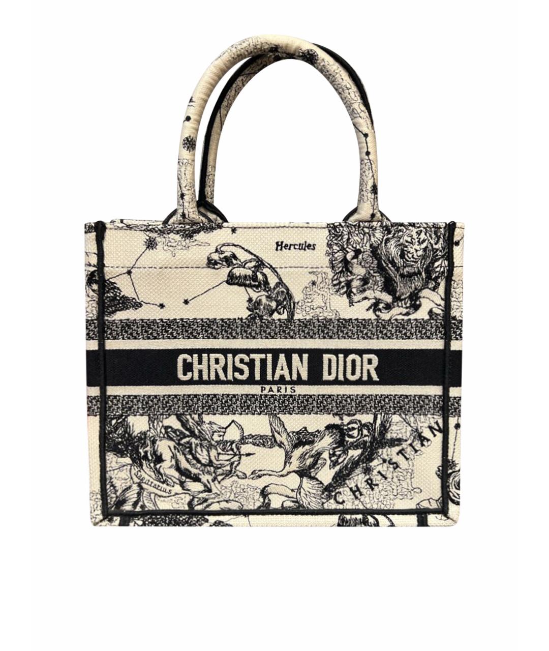 CHRISTIAN DIOR Мульти жаккардовая сумка тоут, фото 1