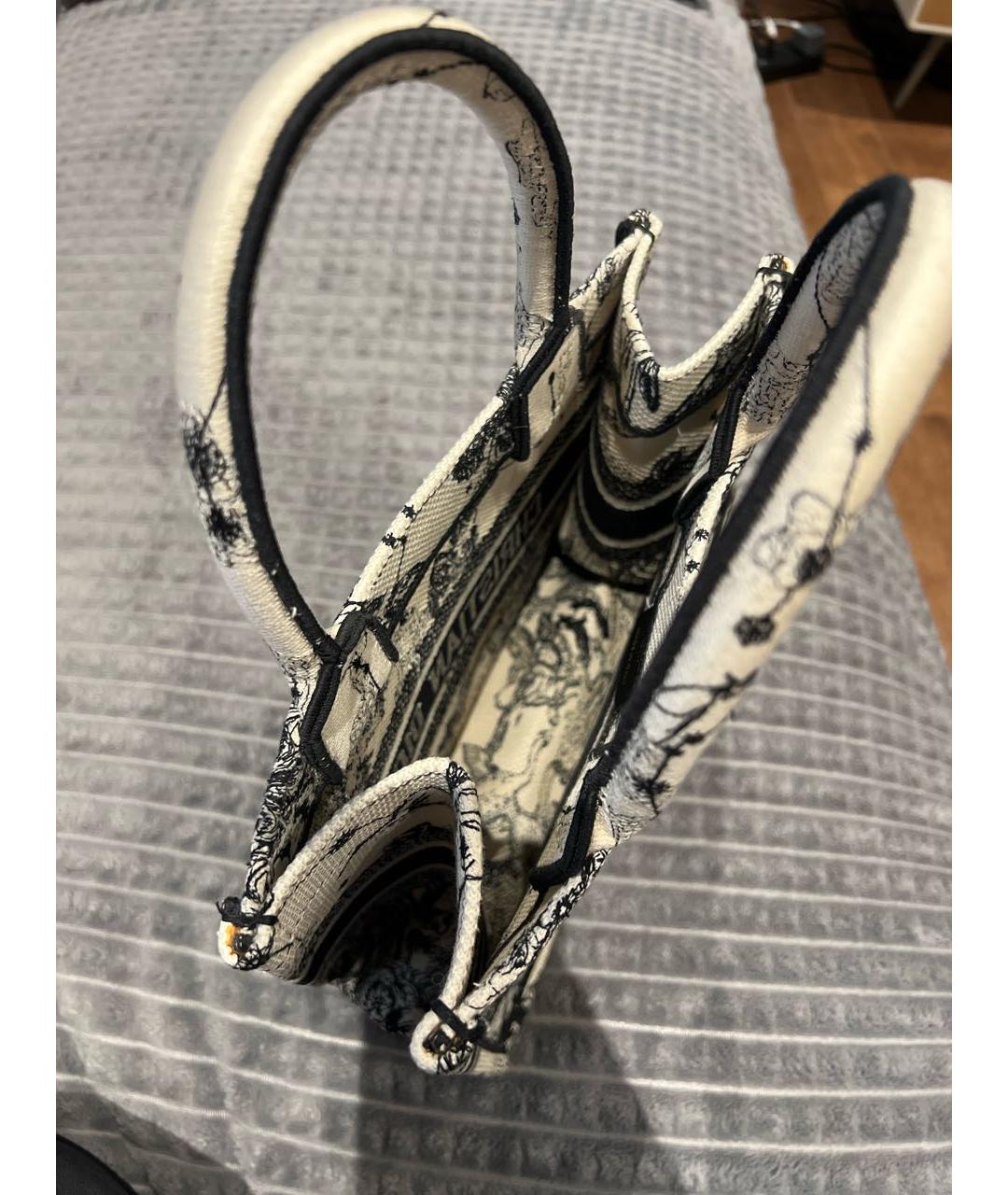 CHRISTIAN DIOR Мульти жаккардовая сумка тоут, фото 4