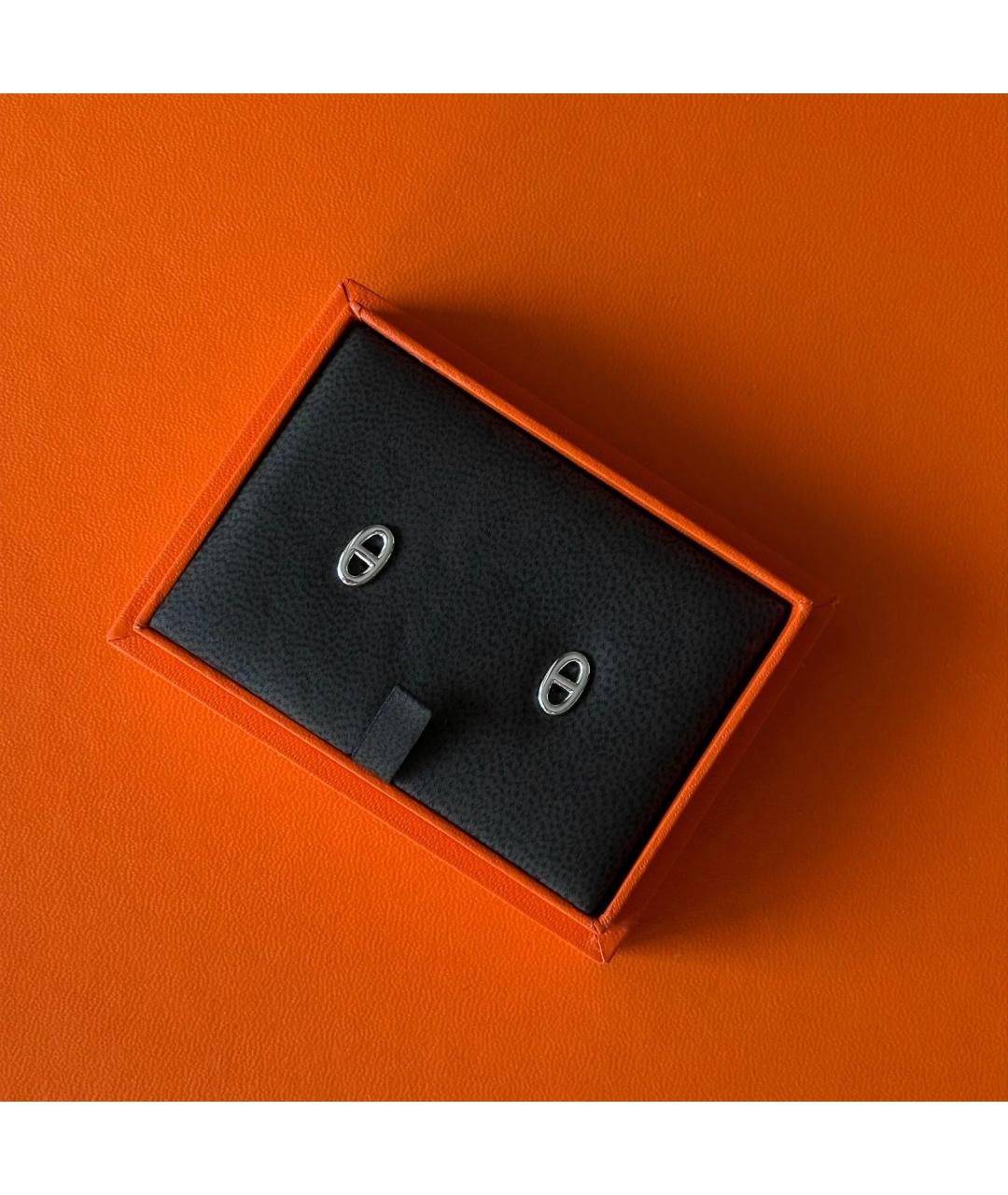 HERMES Серебряные серебряные серьги, фото 4